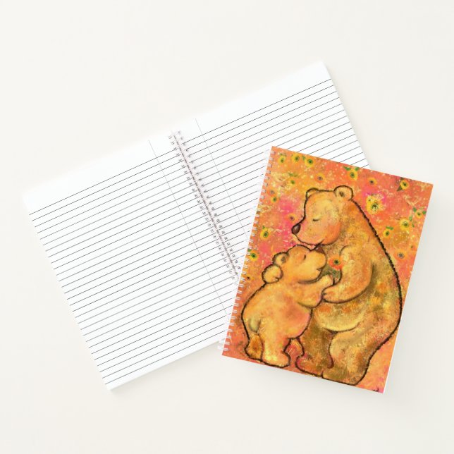 Mum and Baby Bears Notebook (Inside)