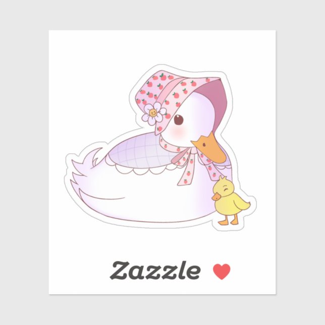 Mum And Baby Duck  (Sheet)