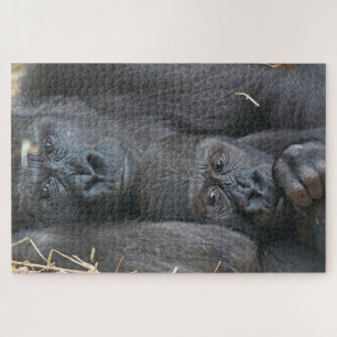 Mum and Baby Gorilla Jigsaw Puzzle