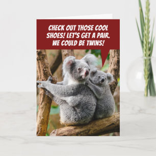 Mum and Baby Koala Bear- Quality Time Together Card