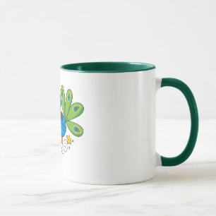 Mum and Baby Peacock Mug