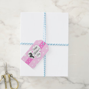 Mum and baby pink Mother's day Gift Tags