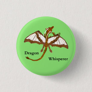 Mum and Child Dragons 3 Cm Round Badge