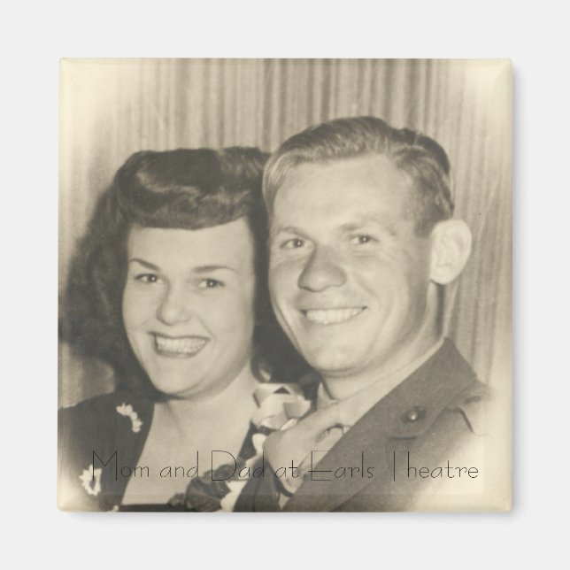 Mum and Dad at Earl Carroll Theatre, LA Magnet (Front)