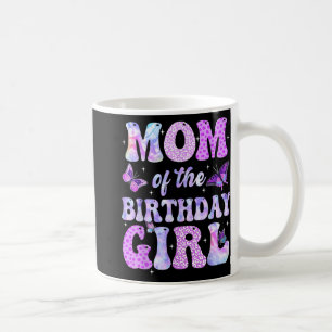 Mum And Dad Birthday Girl Butterfly Family Party D Coffee Mug