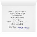 Mum and Dad Family Photos Festive Card