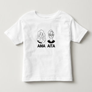 Mum and Dad in Basque - Ama eta Aita Toddler T-Shirt