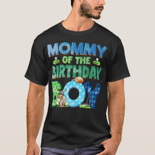 Mum And Dad Mummy Birthday Boy Hole In One Family T-Shirt