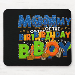 Mum And Dad Of The Birthday Boy Dinosaur Family Pa Mouse Mat