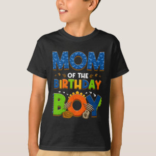 Mum And Dad Of The Birthday Boy Dinosaur Family Pa T-Shirt