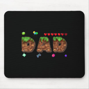 Mum And Dad Of The Birthday Boy Pixel Game Matchin Mouse Mat