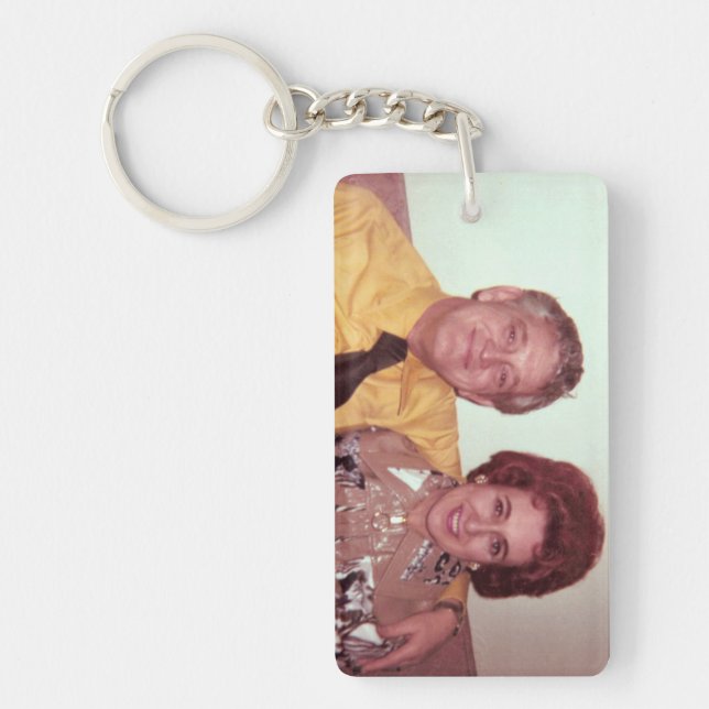 Mum and Dad Watson Key Ring (Front)