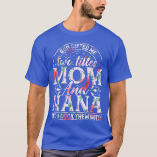 Mum and Grandma Quote Family Humour Text Design T- T-Shirt