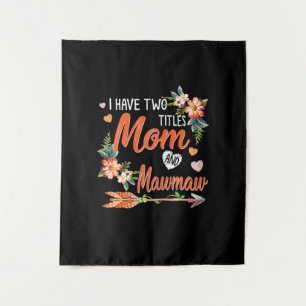 Mum And Mawmaw Birthday Tapestry