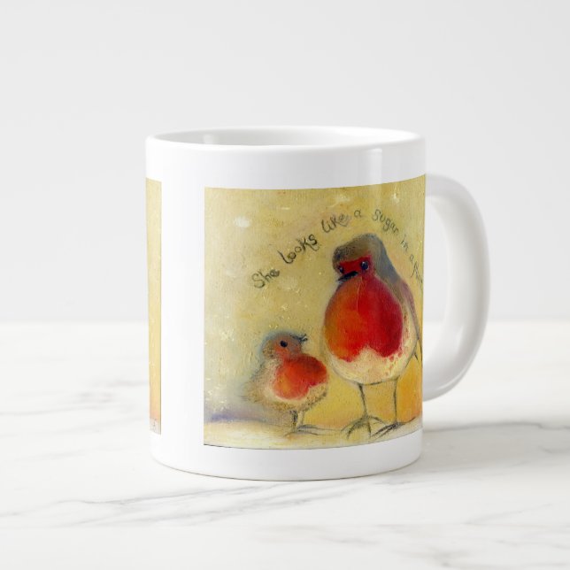 Mum and Me 2012 Large Coffee Mug (Front Right)