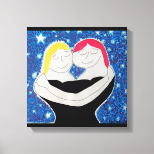 Mum and Me Canvas Print