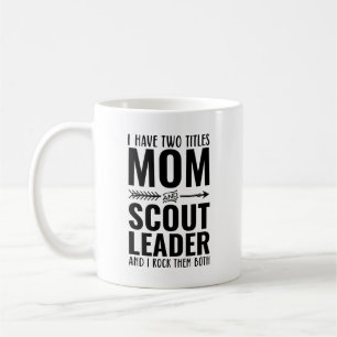 Mum And Scout Leader Funny Coffee Mug