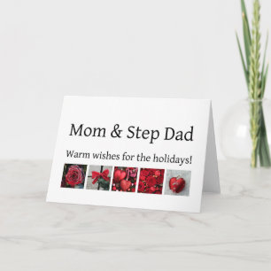 Mum and Step Dad Merry Christmas card