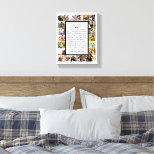 Mum appreciation   Mothers Day 22 Photo Collage Canvas Print