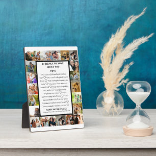 Mum appreciation   Mothers Day 22 Photo Collage Plaque