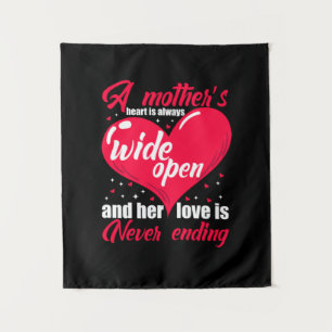 Mum Art A Mother's Heart Tapestry