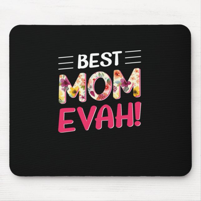 Mum Art Best Mum Ever Mouse Mat (Front)