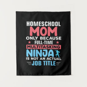Mum Art Homeschool Mum Tapestry