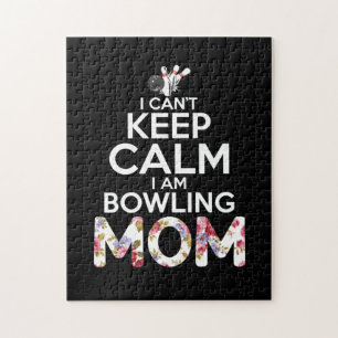Mum Art I Am Bowling Mum Jigsaw Puzzle