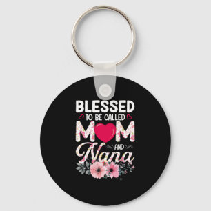 Mum Art Mum And Nana Key Ring