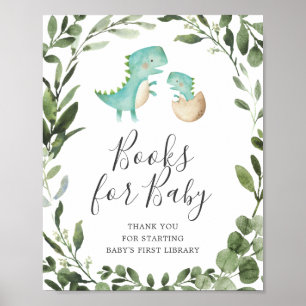 Mum Baby Dinosaur Baby Shower Books For Baby Sign