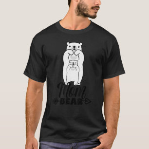 Mum Bear   Proud Mum Matching Family T-Shirt
