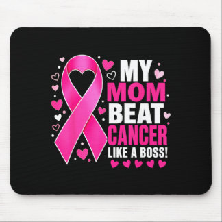 Mum Beat Breast Cancer Like A Boss Fighter Mouse Mat