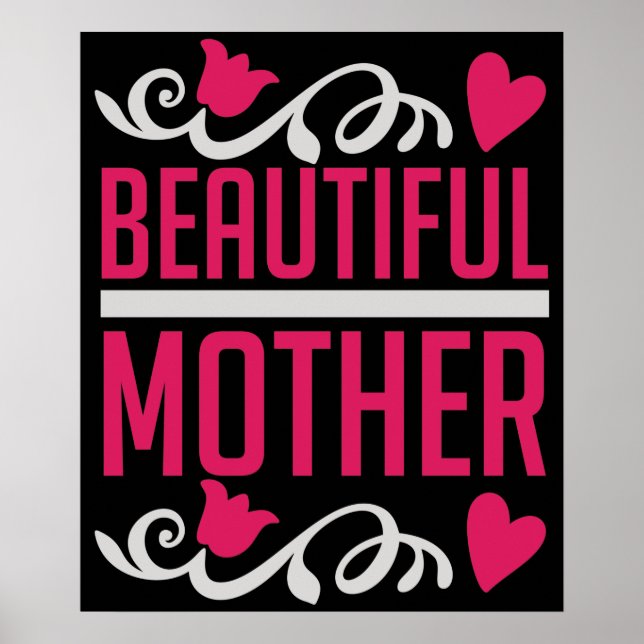 Mum - Beautiful Mother Poster (Front)