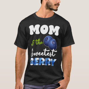 Mum Berry 1st Birthday Blueberry Theme Sweetest of T-Shirt