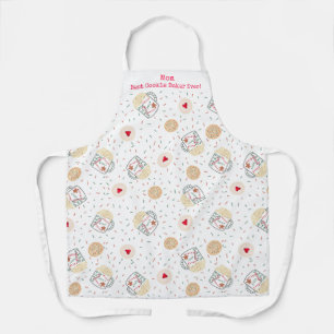 Mum Best Cookie Baker All-Over Print Apron