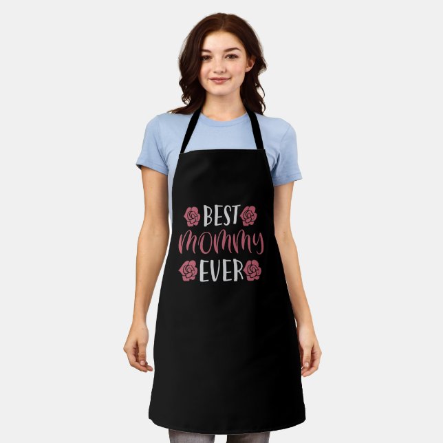 Mum - Best Mummy Ever Apron (Worn)