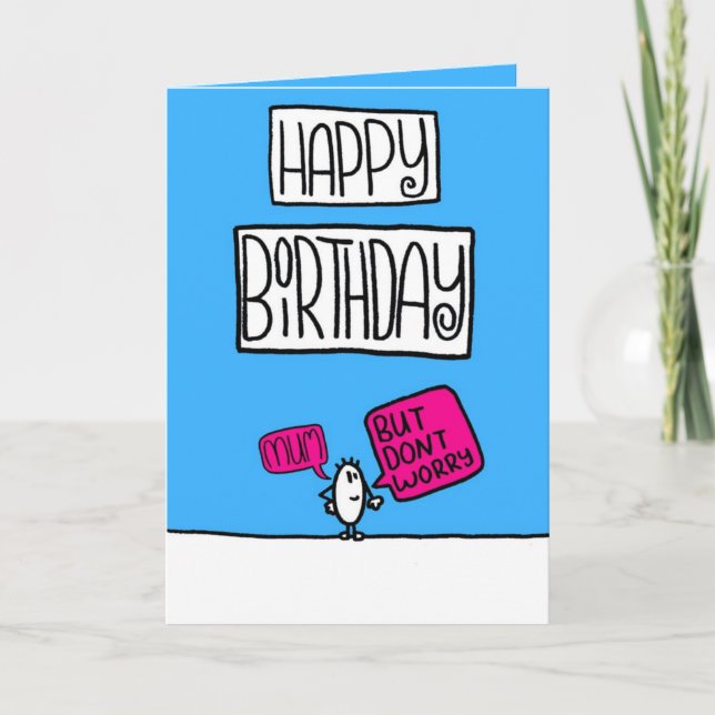 mum birthday card (Front)