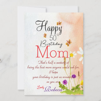 Mum Birthday Card