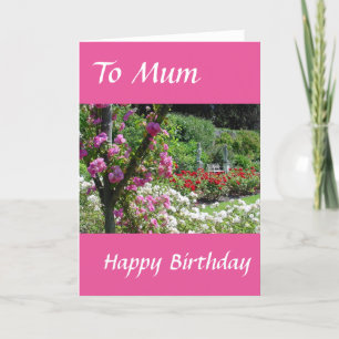 Mum birthday card