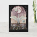 Mum Birthday Card - Swans<br><div class="desc">Mum Birthday Card - Swans</div>