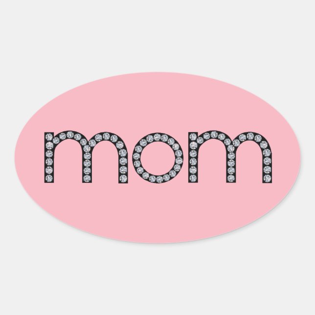 Mum bling sticker (Front)