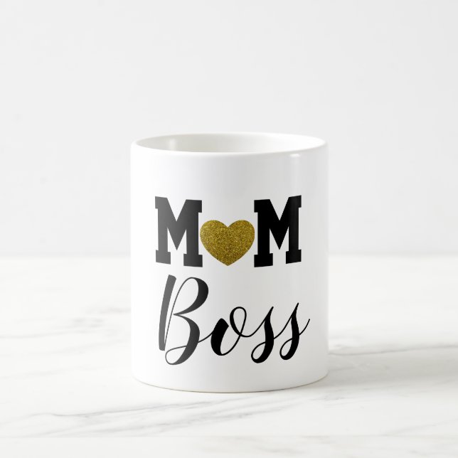 Mum boss coffee mug (Center)