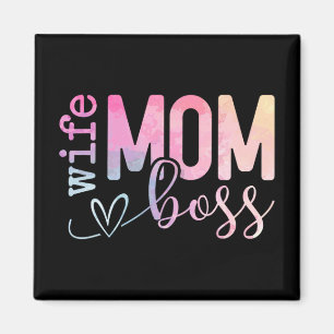 Mum Boss Funny Mothers Day Magnet