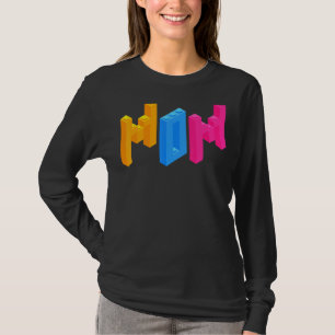 Mum Brick Builder Blocks Master Builder T-Shirt