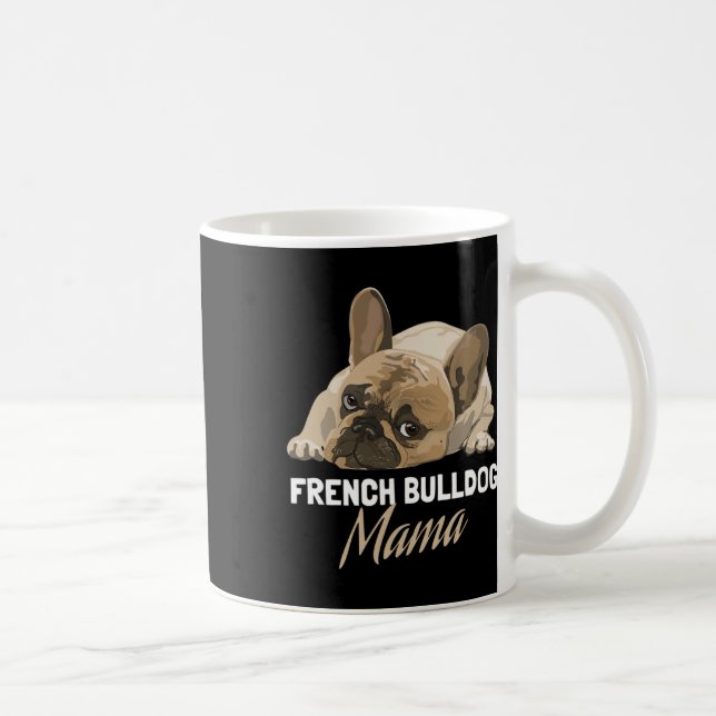 Mum Bulldog Bull Dog Lovers  Coffee Mug (Right)