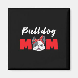 Mum - Bulldog  Magnet