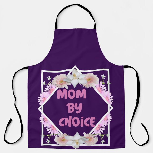 Mum By Choice Adoptive Mum Apron (Front)