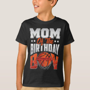 Mum Bysketbyll Birthday Boy Family Byller B-day Pa T-Shirt
