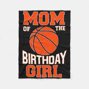 Mum Bysketbyll Birthday Girl Family Byller B-day P Fleece Blanket
