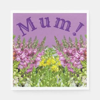 MUM! Card Napkin
